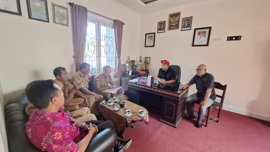 Monitoring Kegiatan Program Ketahanan Pangan BUMDesa Panca Sadhu Desa Kuwum