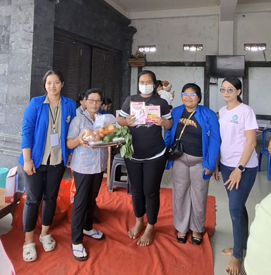 Posyandu Siklus Hidup 6 SPM Kenanga 3 di Balai Banjar Dinas Kuwum Anyar, Desa Kuwum, Kecamatan Marga, Kabupaten Tabanan
