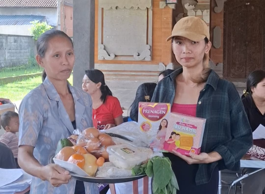 Posyandu Siklus Hidup 6 SPM Kenanga IV di Balai Banjar Dinas Kuwum Ancak, Desa Kuwum, Kecamatan Marga, Kabupaten Tabanan